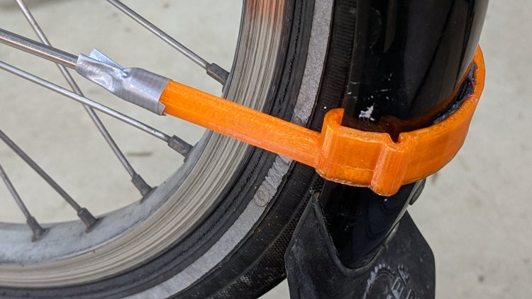 Tour Easy front fender - new bracket