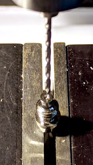 Multimeter probe - drilling plug