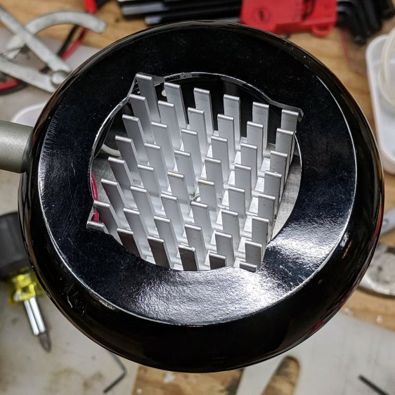 Ex-halogen Desk Lamp - heatsink fitting