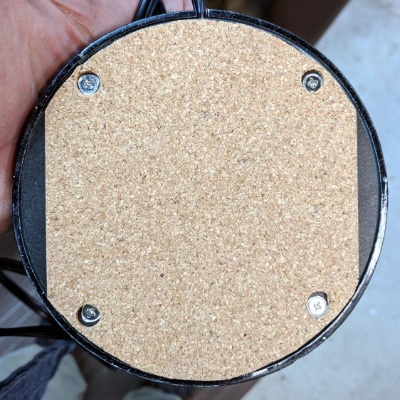 Ex-halogen Desk Lamp - cork pad