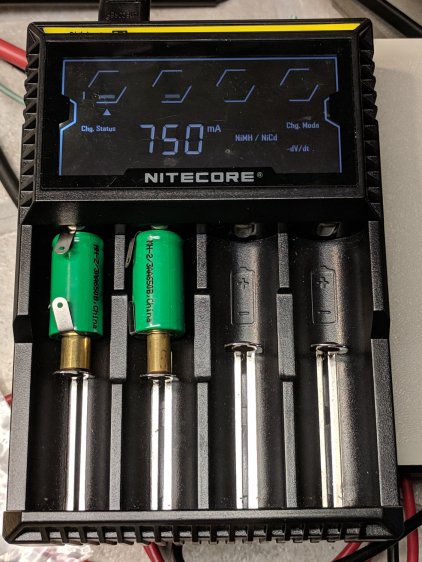 Sonicare Essence - charging short cells