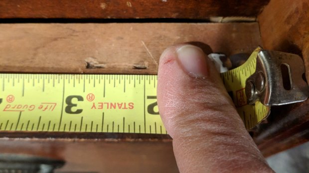 Drawer Stops - width measurement