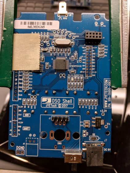 DSO150 - main board - bottom