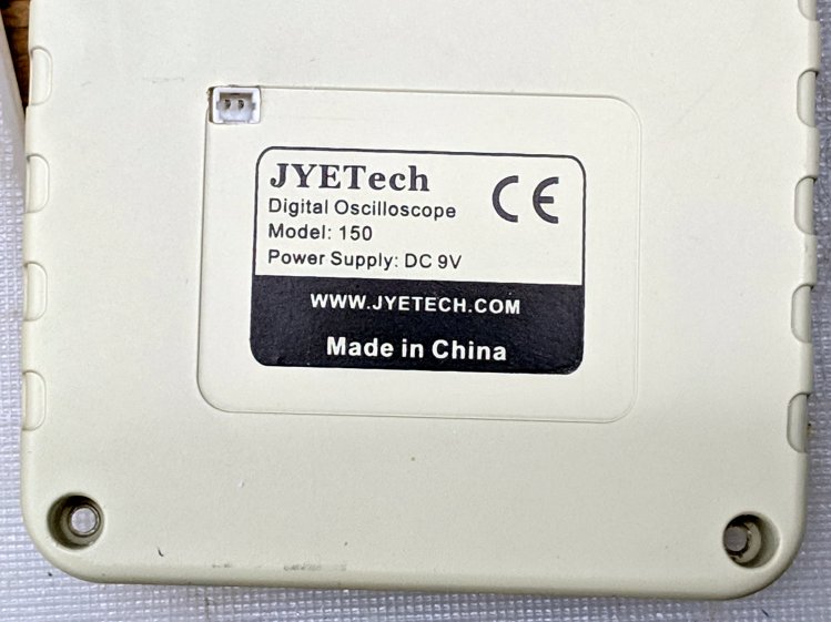 DSO150 battery hack - rear panel connector