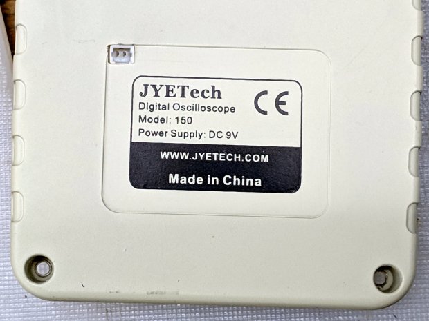 DSO150 battery hack - rear panel connector