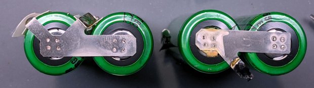 Dell laptop battery - corroded cell