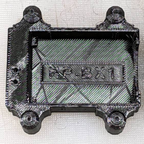 3D Printed Legend - Debossed