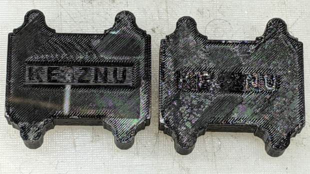 NP-BX1 battery holder - Raised vs Recessed Legend