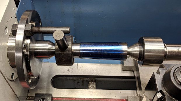 Minilathe - MT3 collet - drive setup