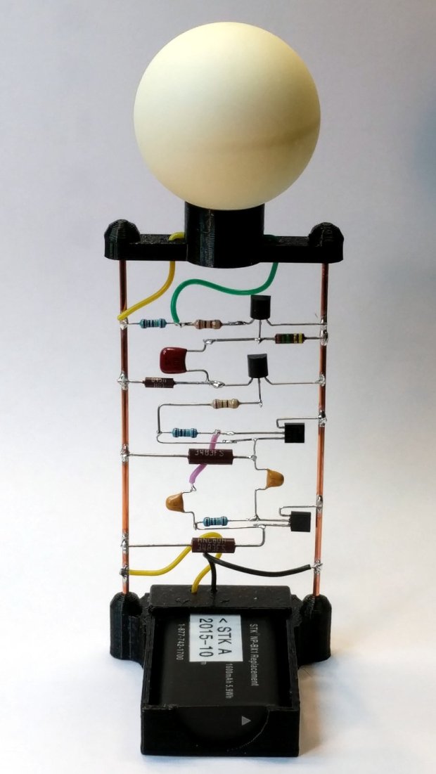 Astable - 2N7000 - Mono Pirhana LED