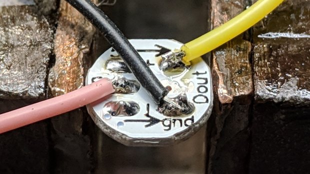 SK6812 LED PCB - Pirhana holder wiring