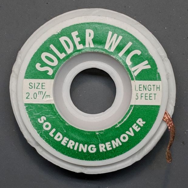 Solder Wick - Knockoff - Size 2mm