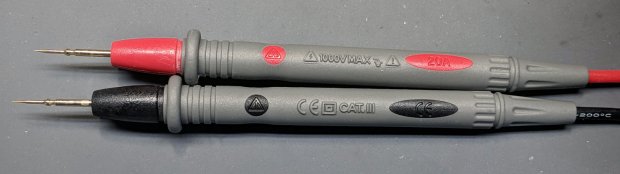 No-Name DMM probes - needle tip - 20 A