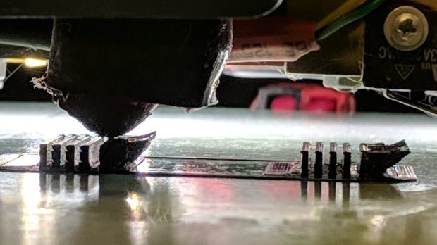 Juki TL-2010Q COB LED - curled endcaps