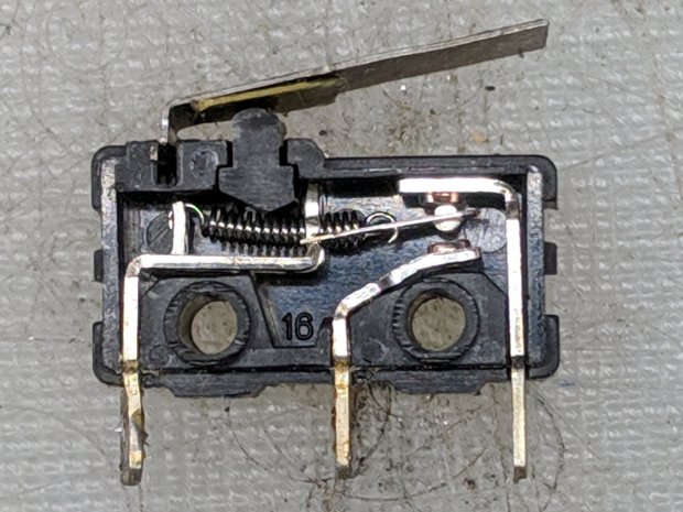M2 Z-Axis - microswitch interior