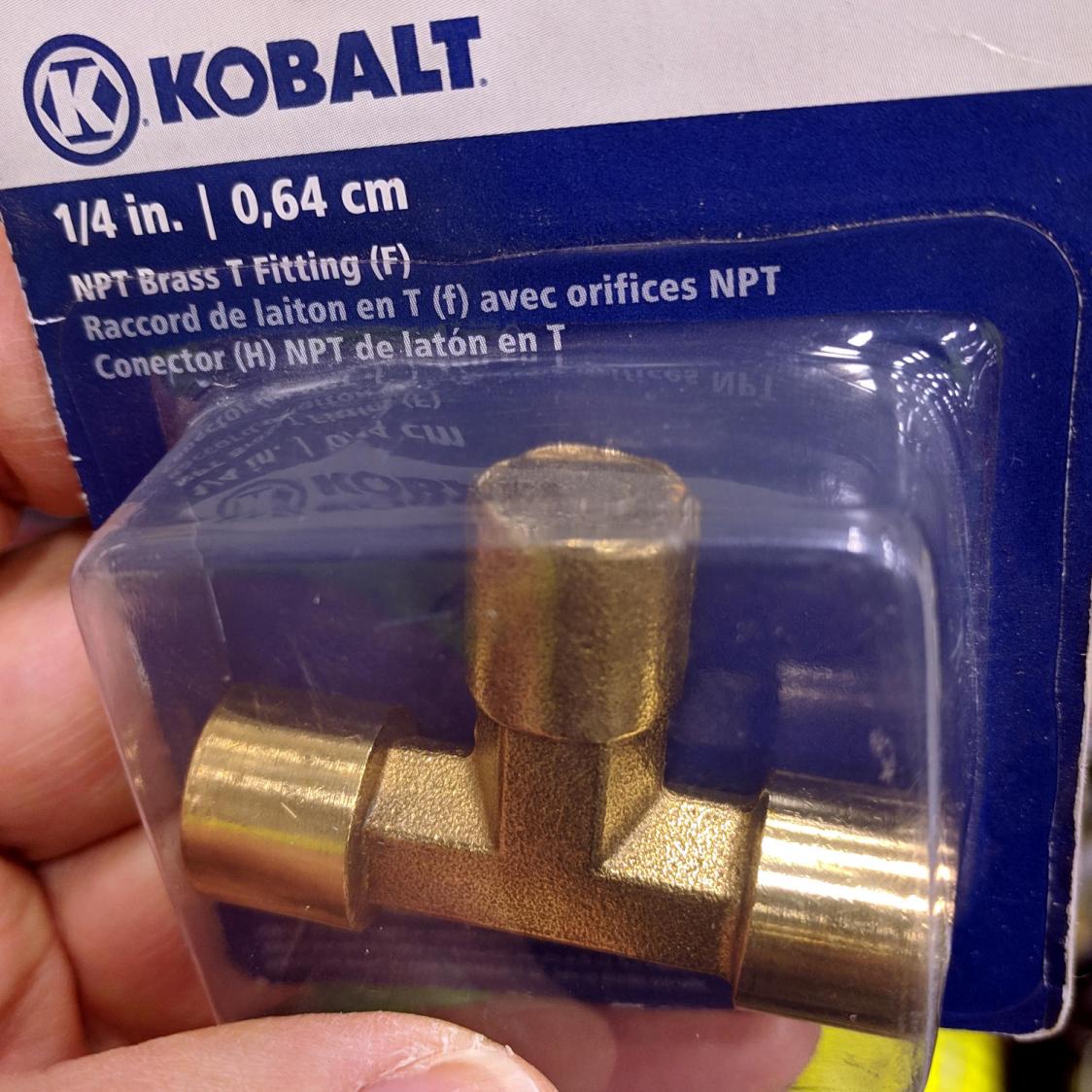 Malformed pneumatic fitting