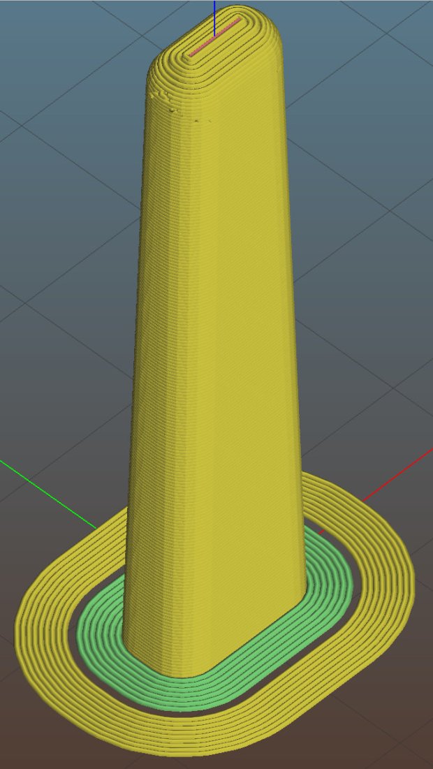 Seam Ripper Cover - exterior - Slic3r preview