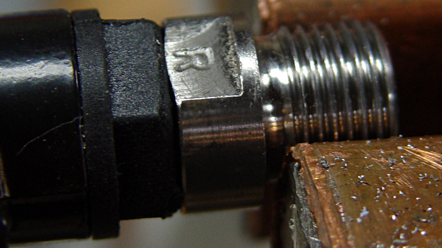 Titanium pedal spindle - as built