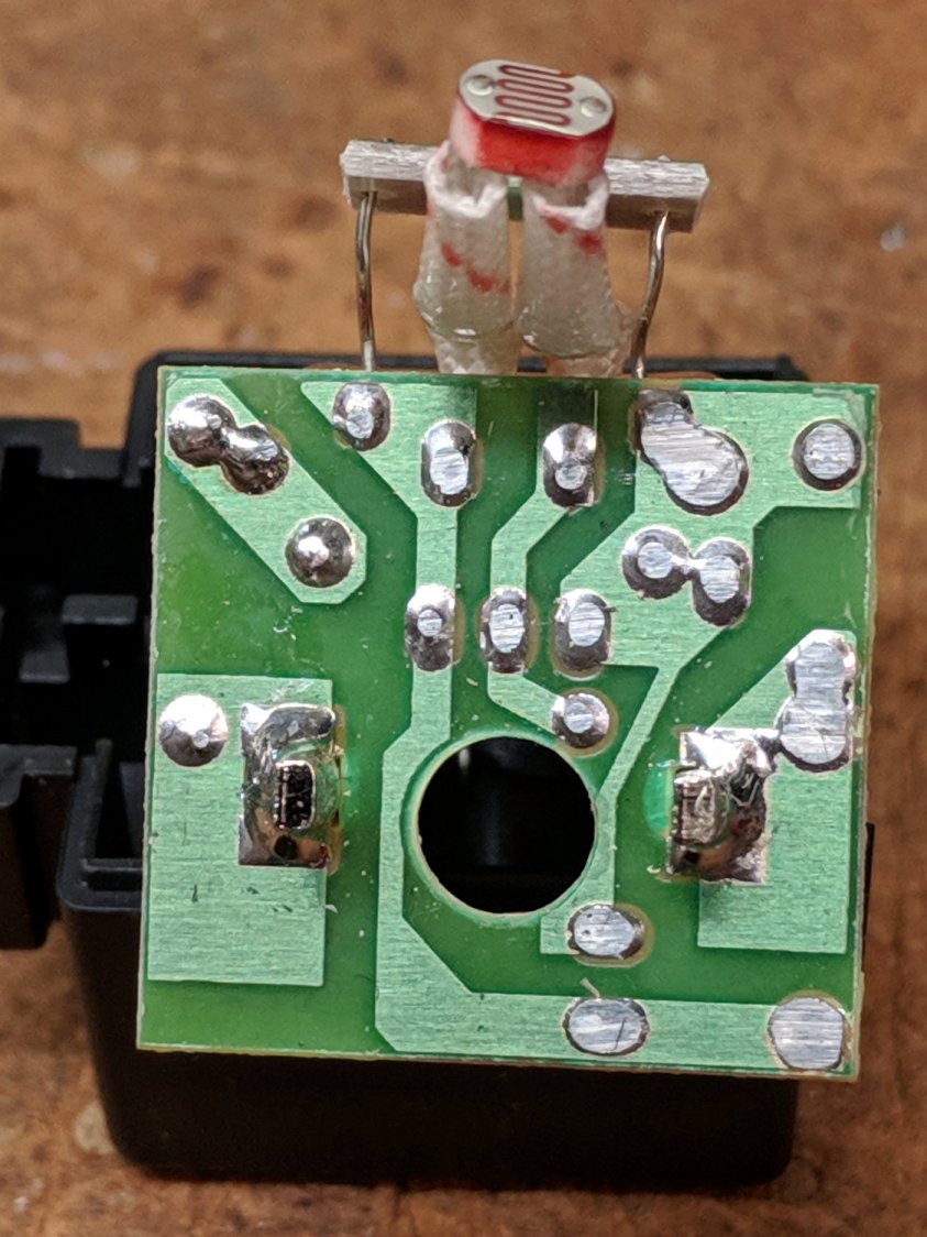 Nightlight - PCB solder side