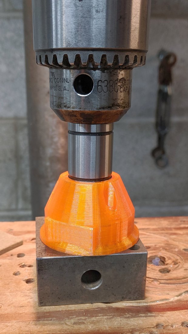 Drag Knife - LM12UU holder - inserting bearing