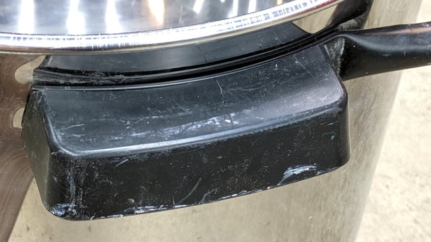 ShopVac - repaired handle - installed