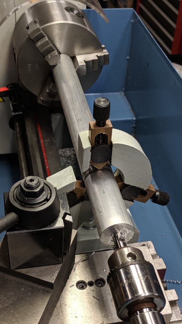 M12UU Collet Pen Holder - center drilling