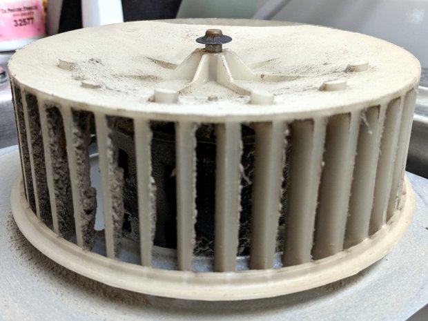 Bath Vent Fan - impeller shift