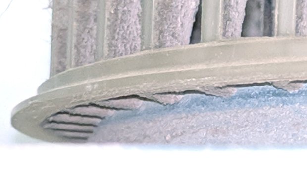 Bath Vent Fan - impeller interference