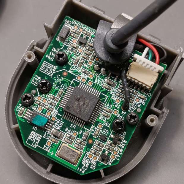 Logitech V-UGB35 USB Camera - PCB rear