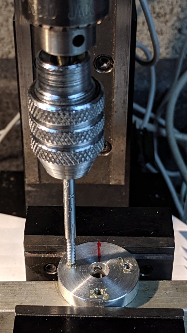 Bath Vent Fan - mount ring - tapping