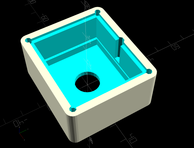 3018 Probe Camera Mount - solid model