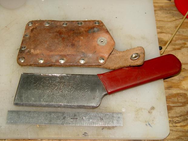 Mystery chisel knife - overview