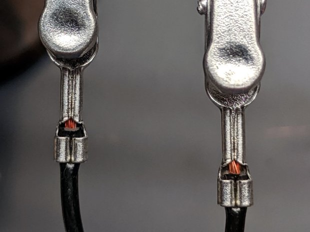 Crimped Alligator Clips - as manufactured