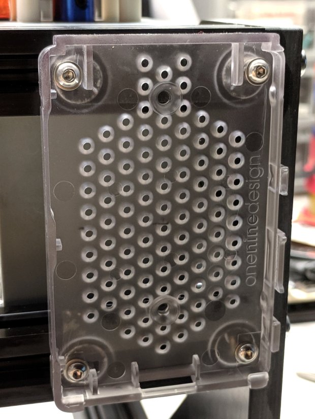3018CNC - RPi case - mounted