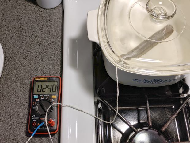 Filament Millefiori - conduit heating