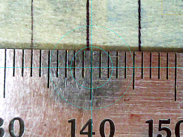 CNC 3018-Pro Probe Camera - scale factor - detail
