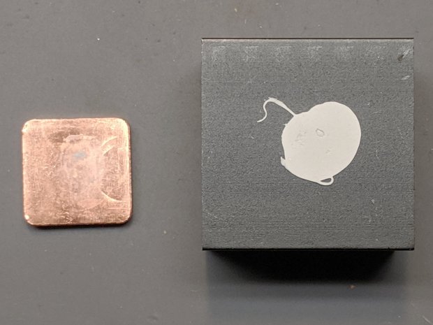 Moster RPi Heatsink - silicone adhesive