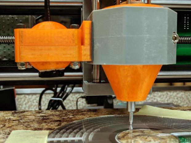 CNC 3018-Pro - Engraving - taped