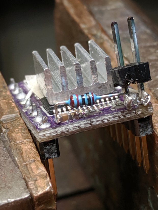 DRV8825 PCB - Home signal output