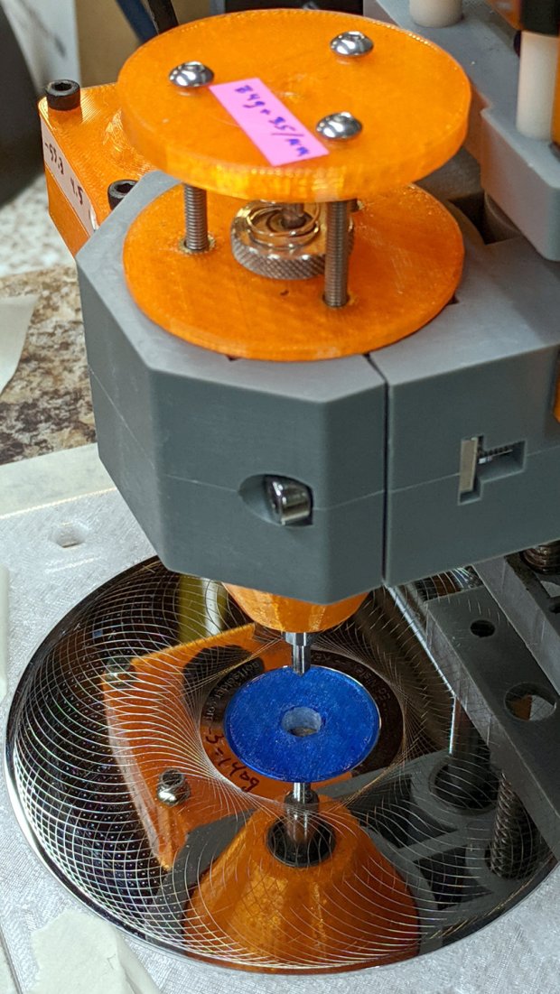 CNC 3018-Pro - HD platter fixture - 140 g