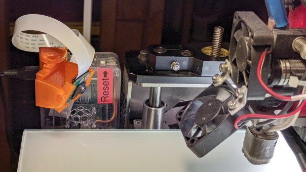 Makergear M2 - Pi Camera Mount