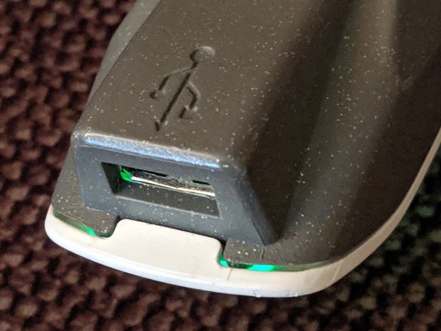 Pride lift chair control - USB port latch