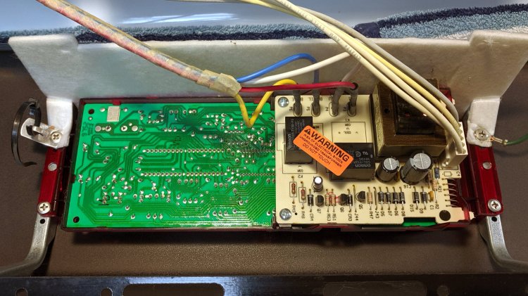Kenmore oven control - PCB overview