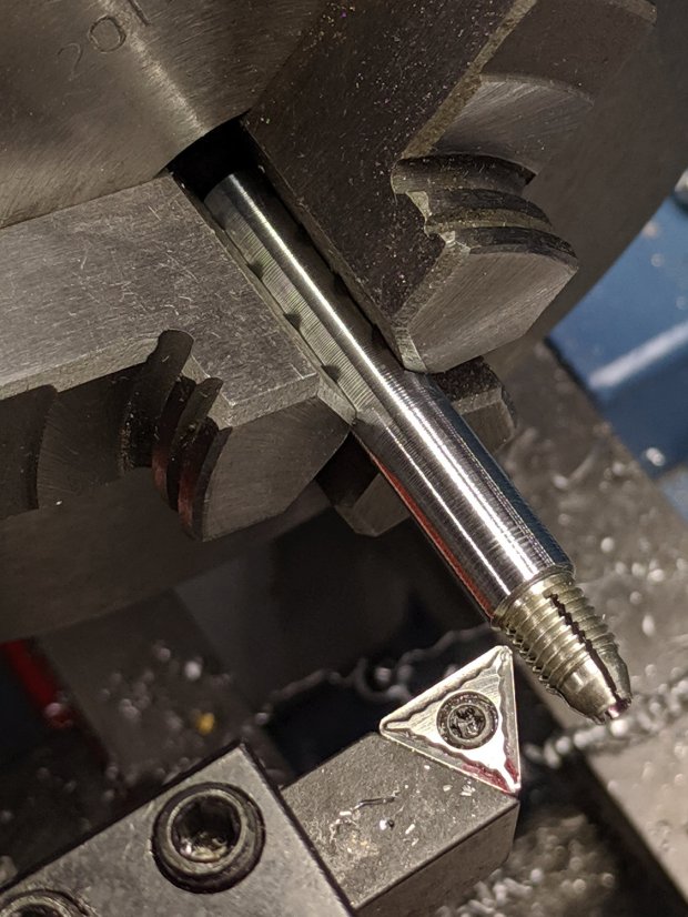 CNC3018 - Collet pen holder - turning collet OD