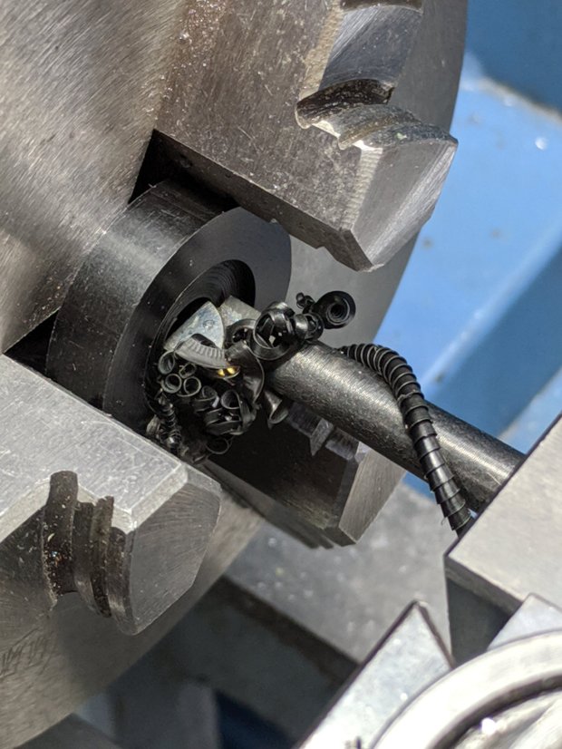 Crock Pot Base - drilling Delrin button