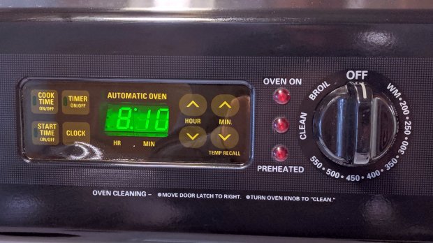 Kenmore oven control - Kapton tape cover