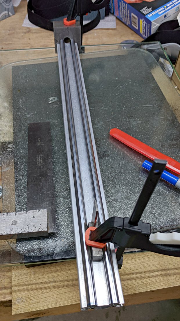 CNC 3018-ProXL - marking guide rods