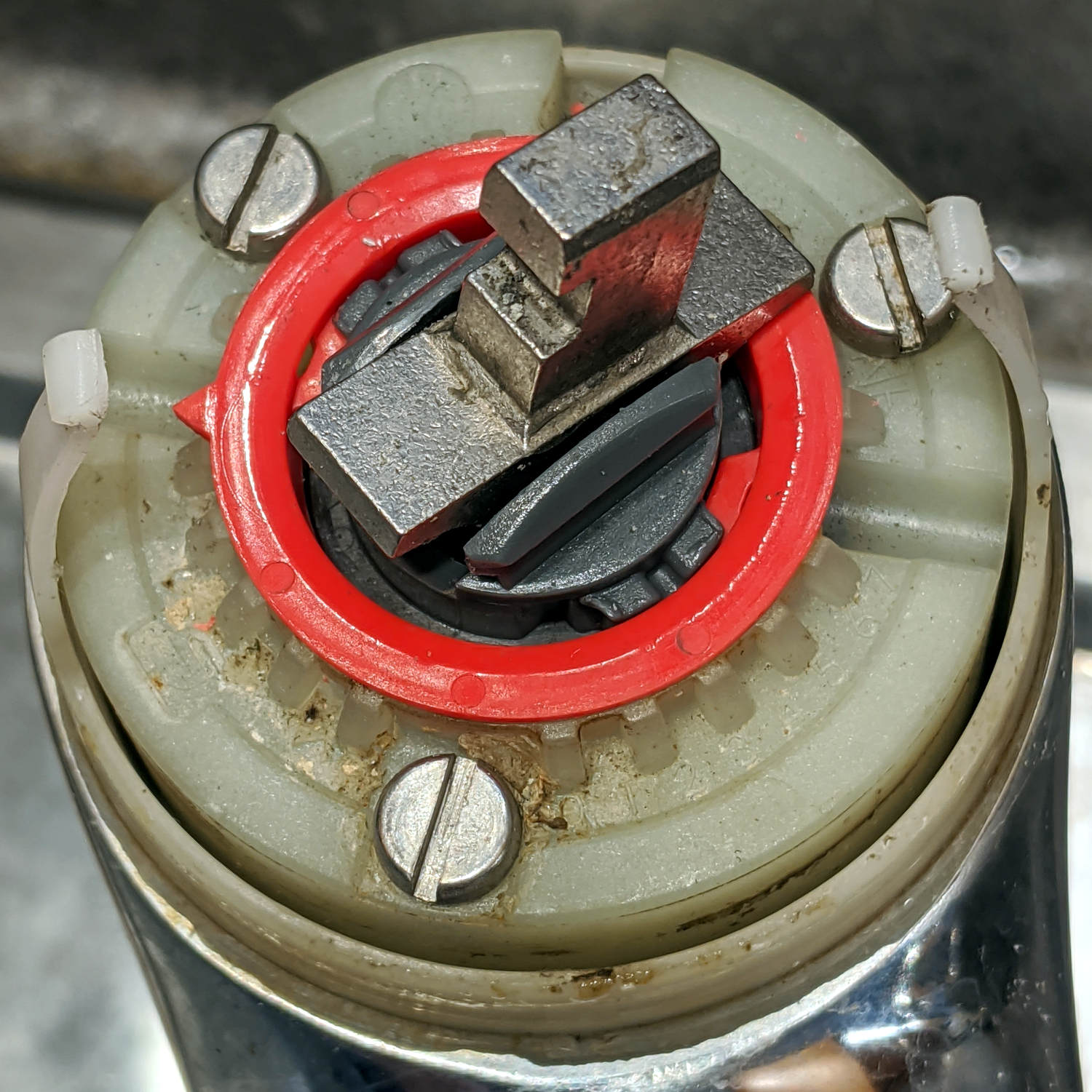 American Standard Elite Kitchen Faucet Hot Limit Safety Stop FAIL