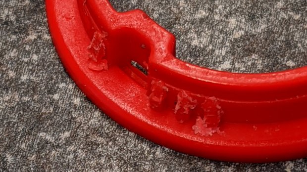 Am Std Elite Faucet - wrecked hot limit splines - detail 2