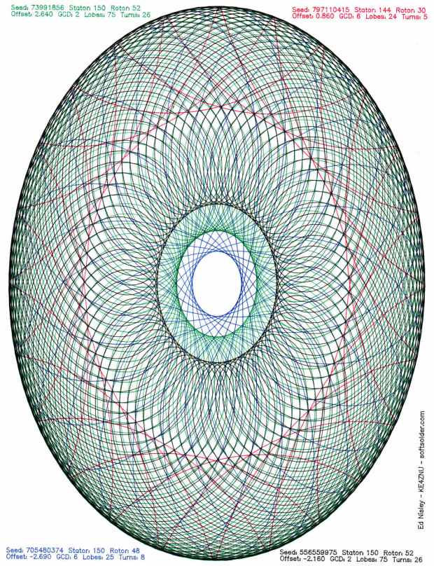 Spirograph - 3018XL Platform - Portrait Mode